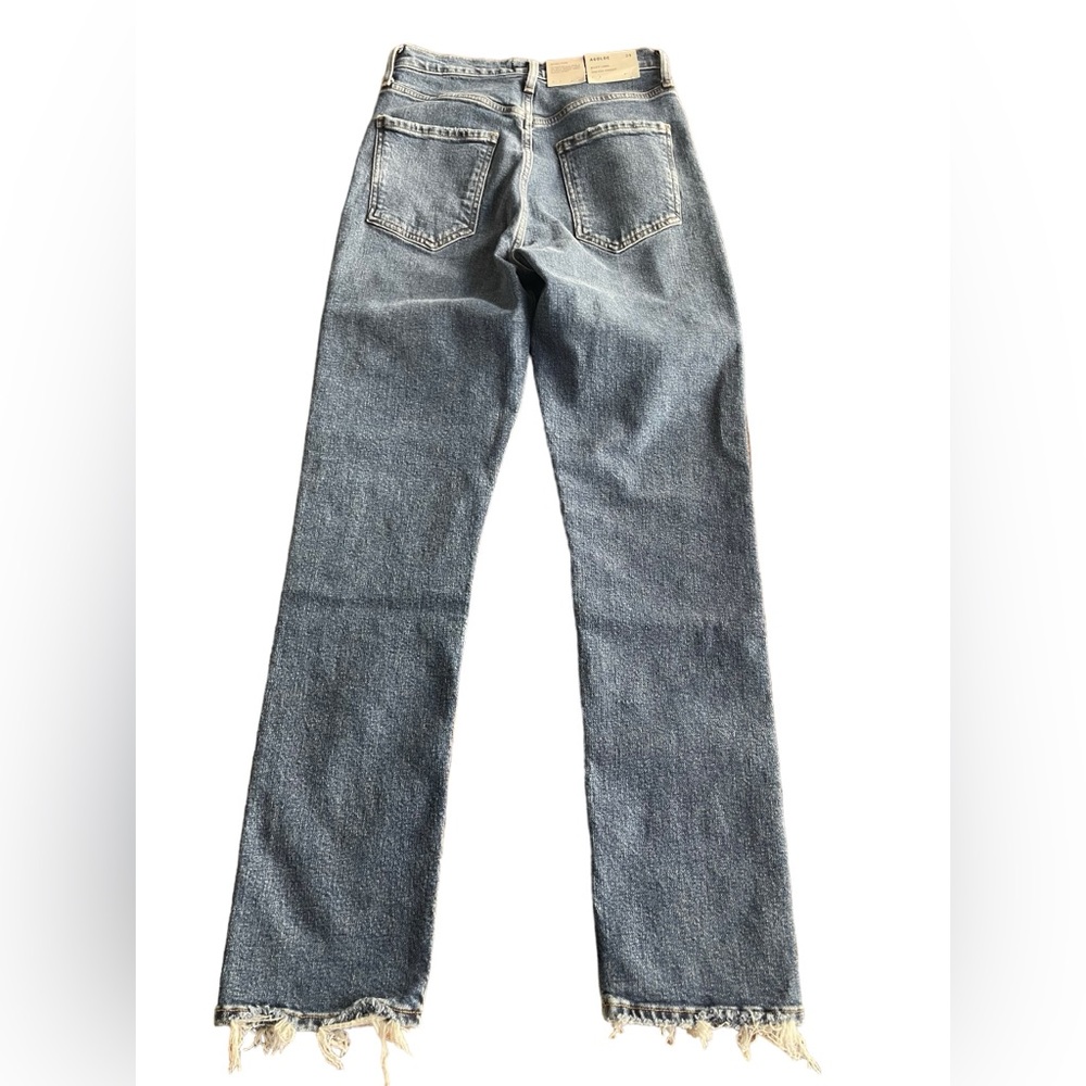 AGOLDE Riley Long High Rise Straight Jean - Picture 2 of 8